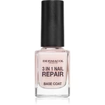 Dermacol Nail Care 3 in 1 reparační lak na nehty 11 ml