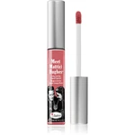 theBalm Meet Matt(e) Hughes Long Lasting Liquid Lipstick dlouhotrvající tekutá rtěnka odstín Genuine 7.4 ml