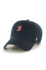 Čiapka 47 brand MLB Boston Red Sox tmavomodrá farba, s nášivko, B-BSRNR02GWS-NY