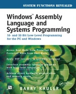 Windows Assembly Language and Systems Programming