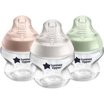 Tommee Tippee Closer To Nature Anti-colic Baby Bottles Set kojenecká láhev Slow Flow 0m+ 3x150 ml