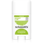 Schmidt's Bergamot + Lime přírodní tuhý deodorant 40 g