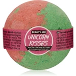 Beauty Jar Unicorn Kisses What Girls Are Made Of? Sugar & Spice And Everything Nice koupelová bomba s vůní rebarbory a jahod 150 g