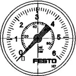 FESTO manometer 183899 MA-40-6-G1/4-EN  0 do 6 bar  1 ks