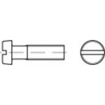 TOOLCRAFT 84T06,0X080 TO-6606093 skrutky s valcovou hlavou  M6 80 mm drážka DIN 84   titan  1 ks