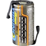 Conrad energy slot pre akumulátor Ni-MH Sub-C 1.2 V 5000 mAh so spájkovacími okami