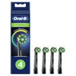 Oral B Náhradné hlavice Cross Action Black 4ks