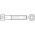 Skrutky s valcovou hlavou TOOLCRAFT, Vnút. šesťhran, DIN912, M 16 x 100 mm, 10.9, gal. Zn, 25 ks