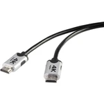 SpeaKa Professional HDMI prepojovací kábel #####HDMI-A Stecker, #####HDMI-A Stecker 3.00 m čierna SP-6344140 audio retur