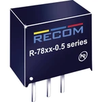 RECOM R-789.0-0.5 DC / DC menič napätia, DPS  9 V/DC 0.5 A 4.5 W Počet výstupov: 1 x