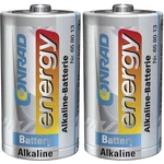 Conrad energy LR20 batéria typu D alkalicko-mangánová  1.5 V 2 ks