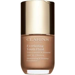 Clarins Everlasting Youth Fluid rozjasňující make-up SPF 15 odstín 112.3 Sandalwood 30 ml