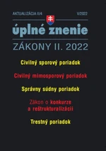 Aktualizácia II/4 2022 – Reforma súdnej mapy