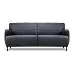 Modrá kožená pohovka Windsor & Co Sofas Neso, 175 x 90 cm