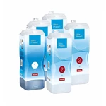 Prací gel Miele UltraPhase 1+2 pracie prostriedky • gél • na práčky Miele W1 so systémom TwinDos • na bielu i farebnú bielizeň • odstraňuje škvrny • s