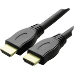 Schwaiger HDMI prepojovací kábel #####HDMI-A Stecker, #####HDMI-A Stecker 1.30 m čierna HDM0130053 pozlátené kontakty, U