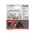 Bosch Accessories  2608621688 brúsny papier pre delta brúsky  Zrnitosť 180  (d x š) 93 mm x 93 mm 1 ks