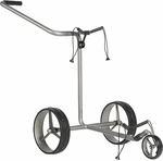 Jucad Edition S 3-Wheel Silver Manuálny golfový vozík