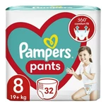 Pampers Pants Veľkosť 8, 32ks 19+kg