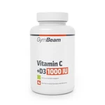 Gymbeam vitamin c + d3 1000 iu 90tbl