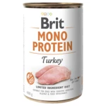 Brit MONO PROTEIN Turkey konzerva pre psov 400 g