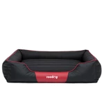 Pelíšek pro psa Reedog Black & Red Tommy - XL