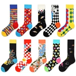 Funny Men Women Fashion Harajuku Fruit Socks Lovely Art WithCartoon Fruit Tide Brand Couple Socks designer socks