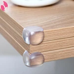 4pcs Transparent anti-collision Angle silicone protective cover table glass baby children Corner Edge Guard Cushion baby safety