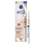 Nivea Tónovací oční krém v houbičce 3v1 Hyaluron Cellular Filler (3 in 1 Eye Care Concealer) 4 ml 02 Medium