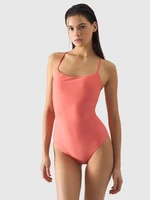 Women's 4F One-Piece Swimsuit - Salmon