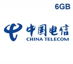China Telecom 6GB Data Mobile Top-up CN
