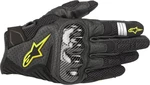 Alpinestars SMX-1 Air V2 Gloves Black/Yellow Fluo 2XL Motorradhandschuhe