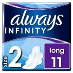 ALWAYS Infinity Long velikost 2 s křidélky 11 ks