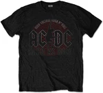 AC/DC Tričko Unisex Hard As Rock Unisex Black 2XL