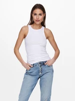 White Basic Tank Top ONLY Kenya - Women