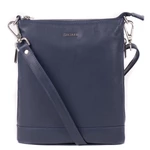 SEGALI Dámská kožená crossbody kabelka 9060 blue