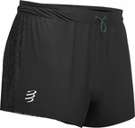 Compressport Racing Split Short Black S Pantalones cortos para correr