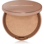 Nude by Nature Flawless Pressed Powder Foundation kompaktný púdrový make-up odtieň N3 Almond 10 g