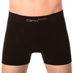 Men's boxers Gino seamless bamboo black