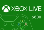 XBOX Live $600 Prepaid Card MXN