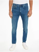 Blue Mens Slim Fit Jeans Blue Tommy Hilfiger - Men