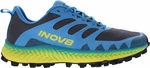 Inov-8 Mudtalon Dark Grey/Blue/Yellow 45,5 Scarpe da corsa su pista