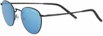 Serengeti Hamel Shiny Dark Gunmetal/Mineral Polarized Blue Lunettes de vue