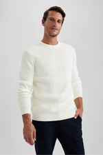 DEFACTO Standard Fit Crew Neck Knitwear Pullover