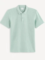 Celio Feflame Polo triko Modrá