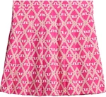 J.Lindeberg Adina Print Skirt Fuchsia Purple L