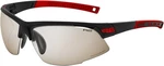 R2 Racer Black-Red Matt/Photochromic Brown Okulary rowerowe