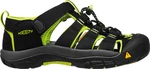 Dětské sandály Keen  Newport H2 K Black/Lime Green  US 13