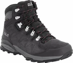 Jack Wolfskin Refugio Texapore Mid W Dark Steel/Purple 38 Dámské outdoorové boty