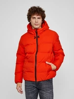 Tommy Hilfiger Motion Hooded Bunda Červená